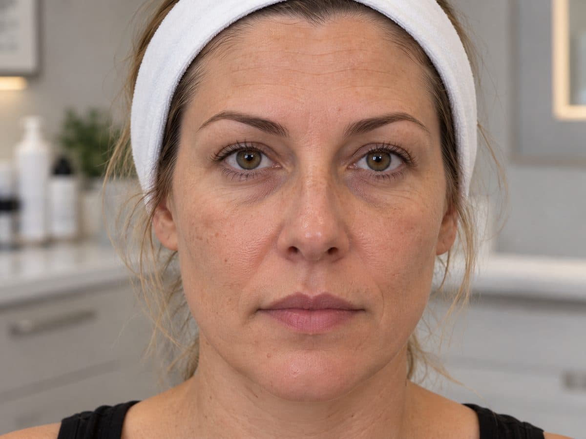Before EXION RF Microneedling treatment