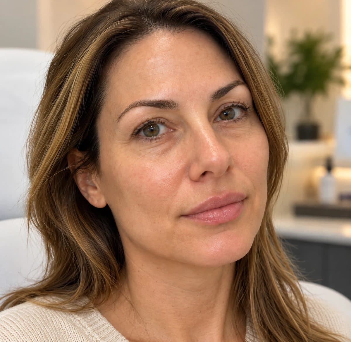 After Dermal Fillers treatment at Allure Medical Aesthetics