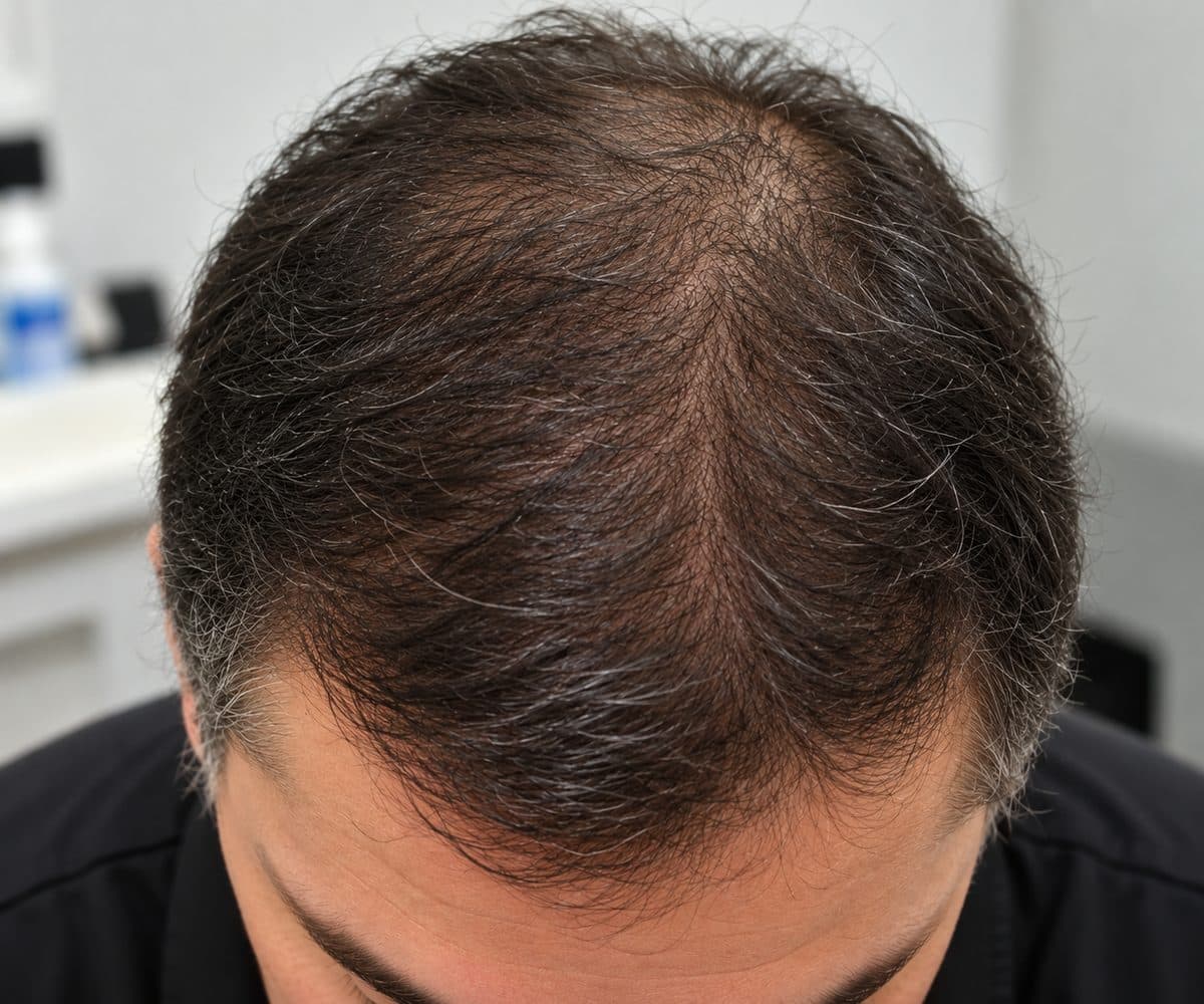 After De|Rive Exosome Hair Therapy treatment at Allure Medical Aesthetics