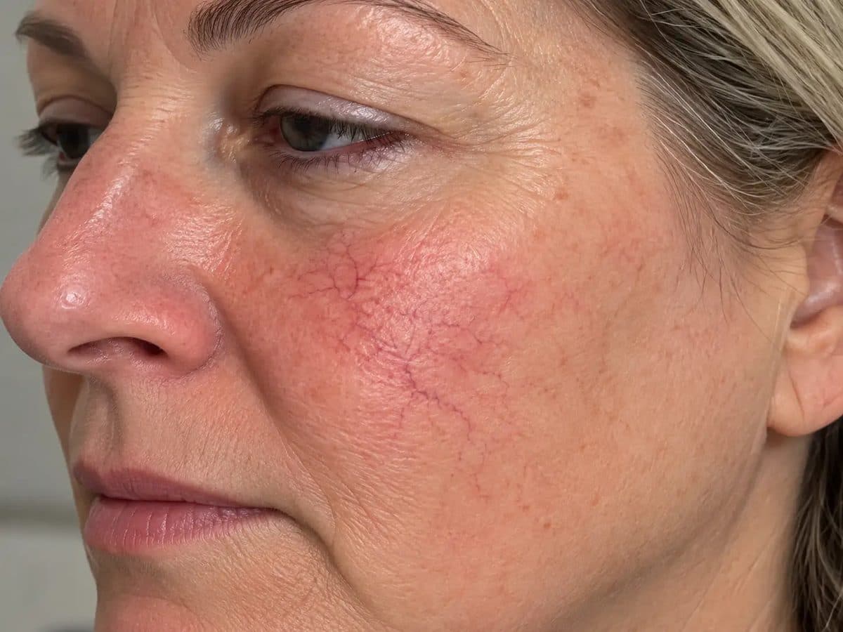 Before Laser Vein Treatment treatment