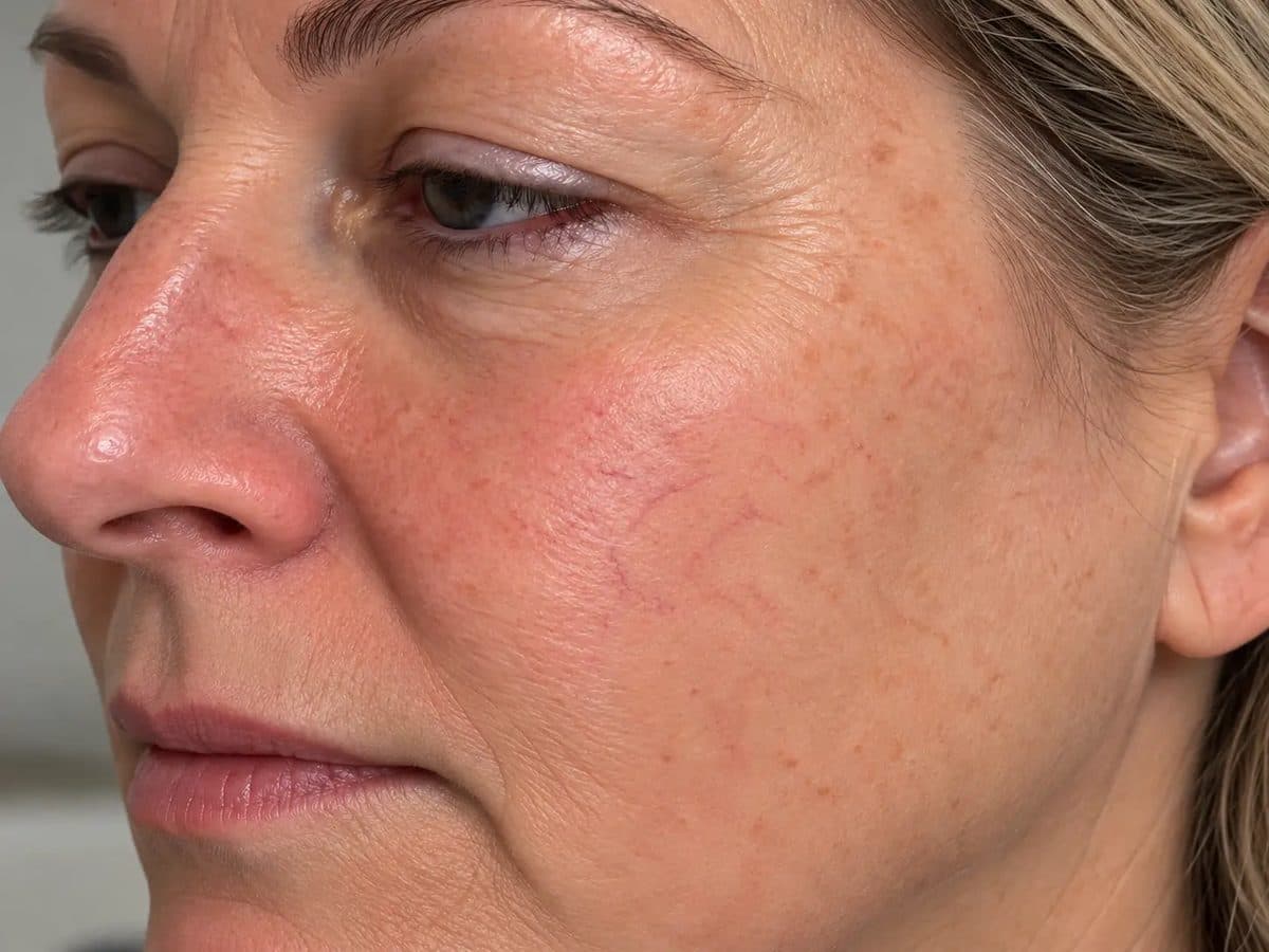 After Laser Vein Treatment treatment at Allure Medical Aesthetics